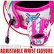 thumbnail image 3 of Guante de béisbol Franklin Sports Air Tech Foam 9.0 - Blanco/Rosa, 3 of 6
