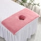 thumbnail image 1 of 40*80cm Thickened Beauty SPA Massage Table Planking Face Towel With Hole Bed Bandana, 1 of 3
