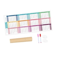 Magideal - Calendario De Pared 2026, Planificador De Pared De 12 Meses, Decorativo, Regalo De Inauguración, Calendario Mensual Vertical Para Escritorio, Día De L Estilo B