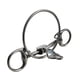 thumbnail image 1 of Bocado Para Caballos Anillos Sueltos Filete Suministros Ecuestres Anillos Bocados De Filete, 1 of 5