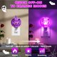 thumbnail image 4 of Luz nocturna Klarlight Calabaza púrpura 2W E26 110V, 4 of 6