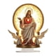 thumbnail image 1 of 2d Jesús Decoración de figura santa adorno de escritorio plano Decoración de casas religiosas para el hogar para el escritorio del escritorio salón de Jesús y 2 ángeles, 1 of 5