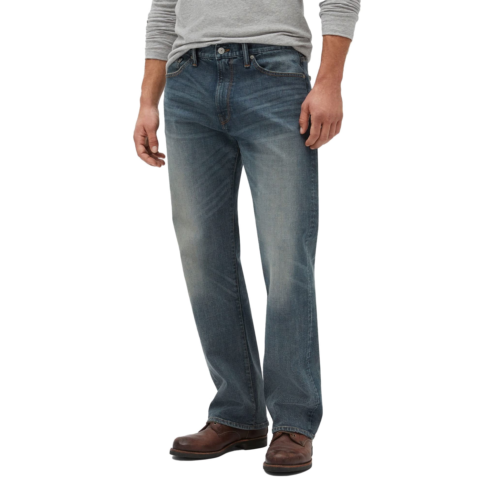 Jeans Gap Hombre Corte Relajado Auténtico Medio 86 Cm De Ancho X 76 Cm De Largo