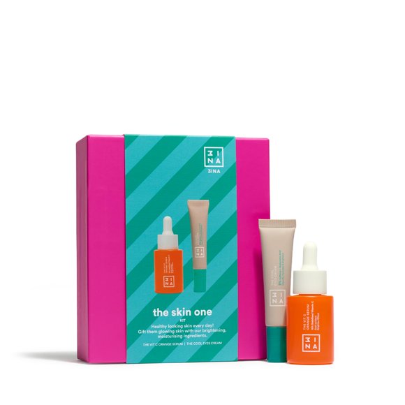 Set de Cuidado Facial 3INA The Skin One Vit C Sérum y Crema para Ojos
