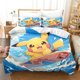 thumbnail image 1 of Pikachu Bedding Sets for Kids Cartoon Pikachu Bedding Set Cute Duvet Cover Pillowcases Gifts for Boys and Girls Bed Sheets, 1 of 5