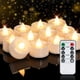 thumbnail image 1 of Vela LED Homemory H2450 12 un. 3.8 cm Temporizador Control, 1 of 3