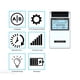 thumbnail image 2 of Homeuse TENS EMS Therapy Pain Relief Electrodes Pad Pulse Muscle Stimulator Acupuncture Back Neck Pain Relief Personal Tens Unit, 2 of 3