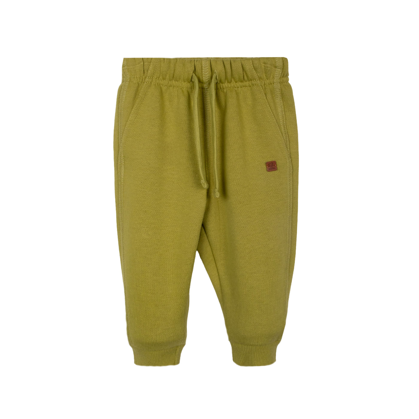 Pantalón Buzo Bebe Niño Verde Pillin