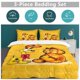 thumbnail image 5 of x97 Garfield Bed Duvet Cover Microfiber Bedding Sets 3D Printed Lightweight 3 Piece Comforter Sets, 1 Duvet Cover And 2 Pillow Shams for Kids Boys Girls 79"x90" jn97, 5 of 5