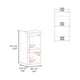 thumbnail image 3 of Bar Bajo Theba 1 Puerta Vidrio 81,3x38,1x37,6 Cm Fresno, 3 of 3