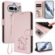 thumbnail image 2 of Funda Billetera con Relieve de Gato para Nothing Phone 4A, Rosa, 2 of 6