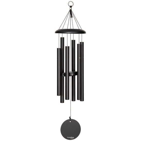 Campanas de Viento Corinthian Bells Negras de 30 Pulgadas para Exterior