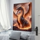 thumbnail image 3 of Dragón Cuadro decorativo colgante - Arte de pared - Póster enmarcado - Decoración de pared - Regalos para familia, amigos y aficionados 40*60 cm, 3 of 6