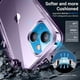 thumbnail image 4 of Funda transparente compatible con iPhone 12 y iPhone 13, no amarillea, ajuste delgado, ultrafina, de silicona suave, a prueba de golpes, compatible con iPhone 12 y 13., 4 of 8
