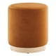 thumbnail image 1 of Otomana Modway Tilden, redonda, 16 cm, tapicería de terciopelo Performance, 1 of 8