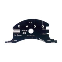 Bothyi - Plantilla De Reparación De Puente De Violín 4/4, Herramienta De Referencia De Plantilla Acrílica De Mantenimiento