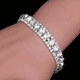 thumbnail image 2 of Pulsera plata 925 mujer elegante circón, 2 of 3