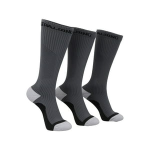 Spalding - Tripack Calcetines De Compresión Adulto