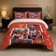 thumbnail image 1 of Racing Driver Charles Leclerc Champagne Celebrating Victory Moment Pattern Three-Piece Set Soft And Comfortable bedding Available in All Seasons, 1 of 5