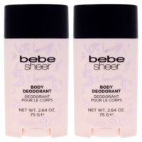 Desodorante Bebe Sheer 80Ml Mujer Pack De 2