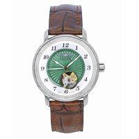 Reloj Análogo Zeppelin Friedrichshafen Verde Mujer