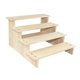 thumbnail image 5 of Soporte Elevador De Exhibición De Madera, Accesorios De Escaparate Decorativo Para Esculturas, Figuras, Hogar, 4 Capas, 30cm, 5 of 5