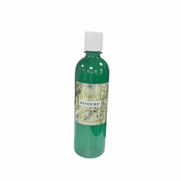 Shampoo de Romero Anticaída Crecimiento Cabello Fuerte y Abundante