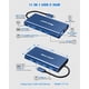 thumbnail image 2 of Dock USB C Hiearcool 11 en 1 Dual Monitor 4K HDMI VGA, 2 of 3