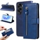 thumbnail image 1 of Funda con Cremallera para Honor X50i 5G, Carcasa Cartera de Cuero PU con Soporte y Tarjetero, 1 of 6