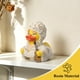 thumbnail image 4 of Figurita ChuangJie 8 cm Pato Blanco con Pedrería, 4 of 6