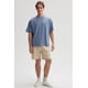 thumbnail image 4 of Polera Hombre Loose Fit Azul Piedra, 4 of 4