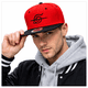thumbnail image 2 of Gorra Snapback Roja Visera Negra Clan Uchiha, 2 of 2