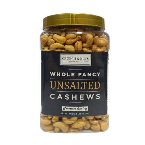 Crunch Nuts - Castañas De Cajú Sin Sal 1 Kg