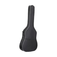 Magideal - Bolsa Para Guitarra Eléctrica, Estuche Para Guitarra Oxford Antiarañazos De 40 Pulgadas Y 41 Pulgadas, Bolsa De Transporte Con Asa De Transporte Para Borde Blanco