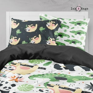 Milsleep - Colección De Ropa De Cama Infantil Zoo Friends Tropical Safari Big