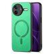 thumbnail image 1 of Magnetic Slim Case for Xiaomi Redmi K80 Pro with Camera Guard & Anti-Scratch Back Green, 1 of 6