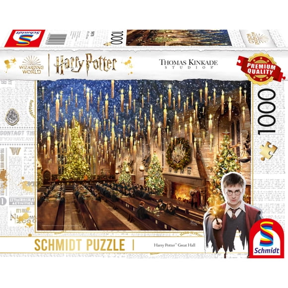 Rompecabezas Schmidt 58578 Harry Potter Gran Comedor 1000 piezas
