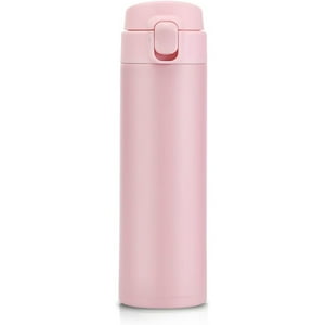 Veat00L - Termo, Botella De Agua, Capacidad De 450Ml, 6 Horas De Frío Y Calor, Termo De Acero Inoxidable, Cerradura De Seguridad, Taza Caliente Para Adultos Y Niños, Fácil De Llevar