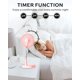 thumbnail image 5 of Ventilador de escritorio y mesa UN UNITEDTIME My Foldaway con mando a distancia, color rosa, 5 of 7