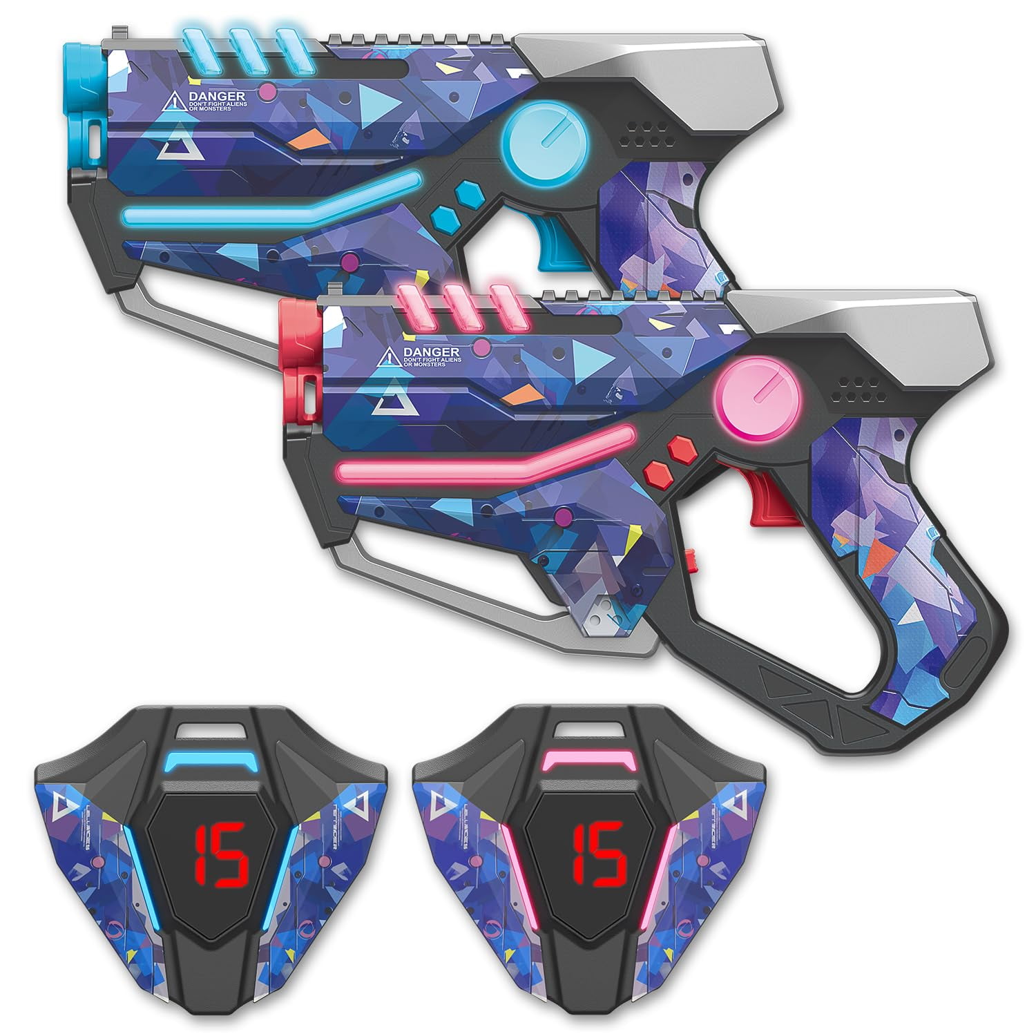 Set Pistolas Láser Winyea Tag Multijugador Niños