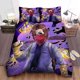 thumbnail image 1 of Stranger Things Steve Harrington Cartoon Illustration Quilt Duvet Cover Set3-Piece Bedding Set (1 Duvet Cover + 2 Pillow Shams), 1 of 3