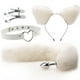 thumbnail image 1 of Sexy Fox Tail Anal Plug Cute Cat Ears Headbands Set Nipple Clip Neck Collar Metal Butt Plug Couple Cosplay For Adult Sex Toys, 1 of 3