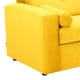 thumbnail image 4 of Sofa Vivo 3CG Felpa 30 Amarillo, 4 of 6