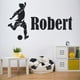 thumbnail image 2 of Decomural Personalised Name Footballer WS-51258, 2 of 2