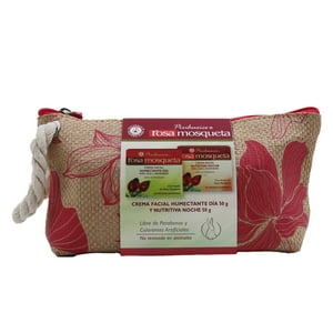 Pharma Knop - Pack Rosa Mosqueta Crema Día + Cr. Noche 50 G + Cosmetiquero