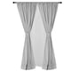 thumbnail image 1 of Set cortina 8 pzas Amalia pasatubo 140x225 Gris, 1 of 3