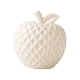 thumbnail image 2 of Estatua De Cerámica De Apple, Adorno De Escritorio Simple Para Chimenea, Estante De Sala De Estar, Color Blanco, 2 of 5