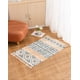 thumbnail image 3 of Alfombra Lino 60x90 Cm Decorativa Bajada De Cama 4n05, 3 of 3