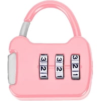 Gen - Candado Con Clave Rosado Mod.13B Casillero Equipaje Lockers Maletas