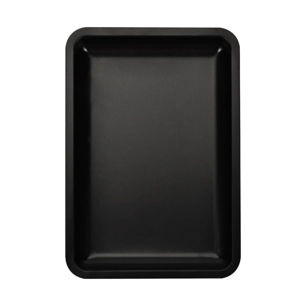 Bandeja De Tocador Bandeja De Acero Inoxidable Bandeja De Herramientas Para Decoración De Uñas Para Mesa De Boda Fiesta Negro